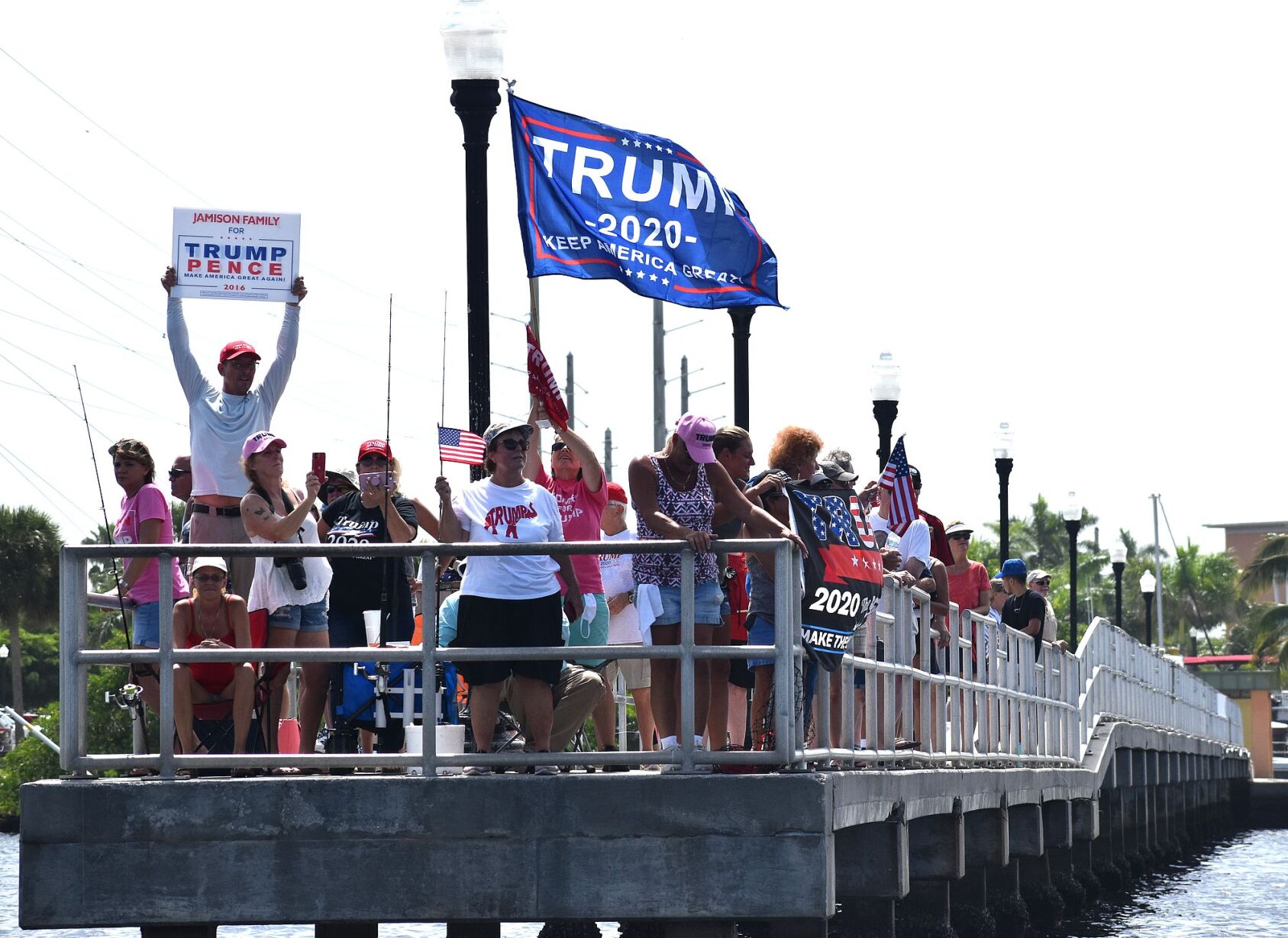 Sunday President Trump boat parade in Charlotte Harbor